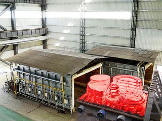 大型铸钢件厂家怎样进行大型铸钢件的后续热处理和加工？