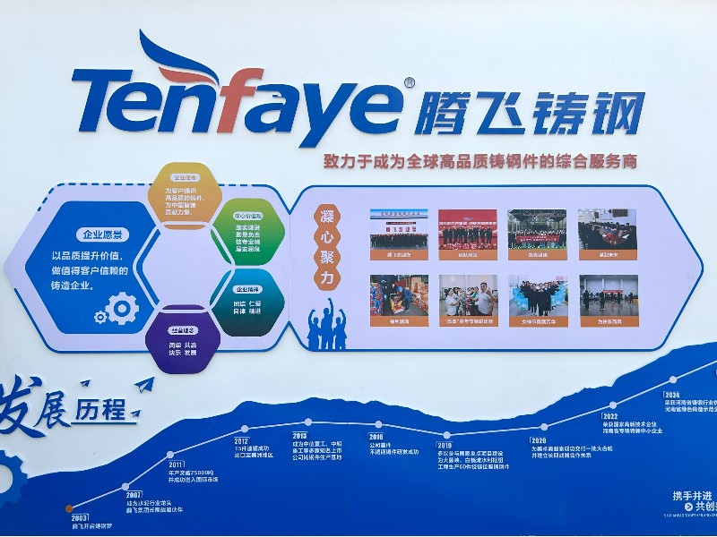 二十年专注大型铸钢件铸造，腾飞铸钢的行业认可与实力积淀